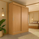 Guarda-Roupa Casal Boreal 2 Portas Carvalho