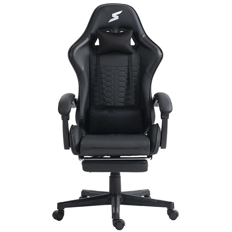 Cadeira Gamer SuperFrame Rocket, Reclinável, Preto,