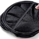 2 Pcs 40x40x70cm Cesto De Brinquedos Organizador Preto Cesto De Roupa Suja Dobrável