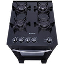 Fogão Atlas 4 Bocas preto