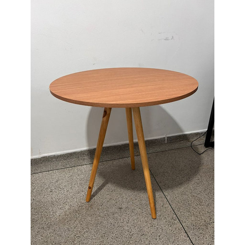 Mesa de jantar 4 lugares de cozinha ou sala redonda