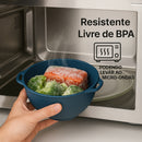 Kit 15 Potes Herméticos de Plástico com Tampa – Empilháveis e Ultra Resistentes para Alimentos