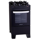 Fogão Atlas 4 Bocas preto