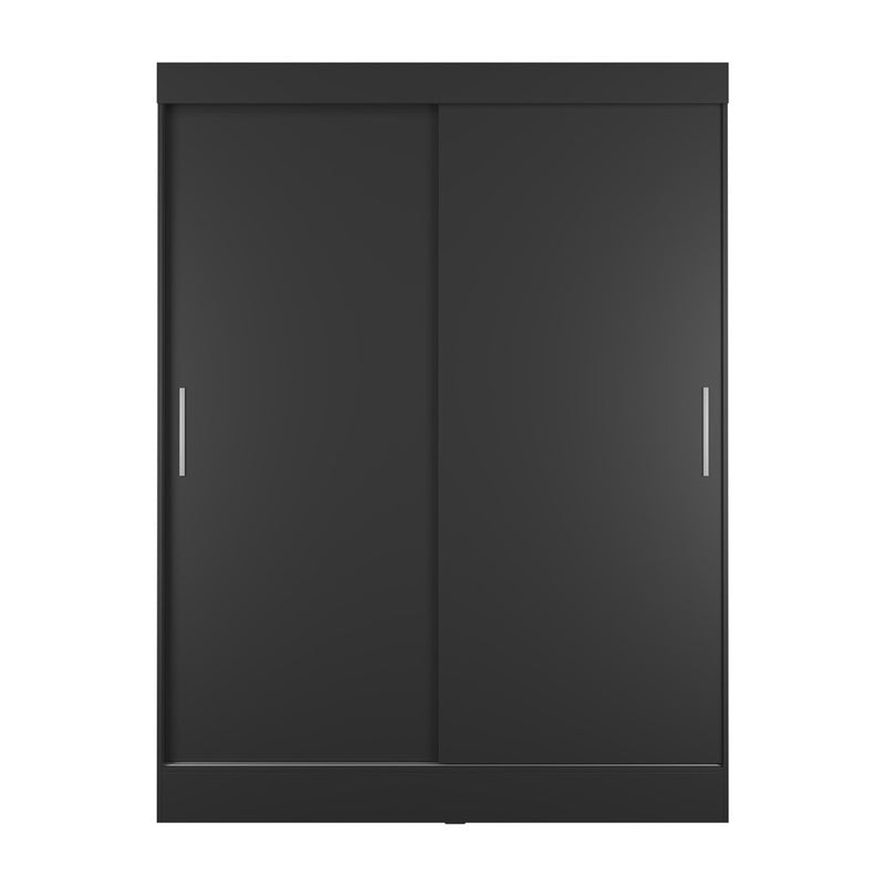 Guarda-Roupa Casal Boreal 2 Portas Preto