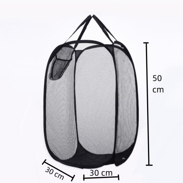 2 Pcs 40x40x70cm Cesto De Brinquedos Organizador Preto Cesto De Roupa Suja Dobrável