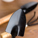 Kit 3 Peças Para Jardinagem Conjunto Mini Ferramentas Madeira Jardim Vaso Planta Horta Cultivo com Ancinho e Pá