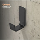 Kit De Banheiro Preto Com Ducha Higiênica - Porta Toalhas