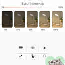 Luminária De Mesa Recarregáveis Led Com Proteção Os Olhos Usb Iluminaria Abajur Lâmpada De Mesa Para Quarto Dormitório