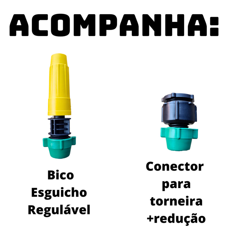 Mangueira de Jardim Anti-Torção e Anti-Dobras - 50 Metros