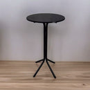 Jogo Mesa Bistrô Aço E Mdf E 2 Banquetas Cozinha Alta Bar