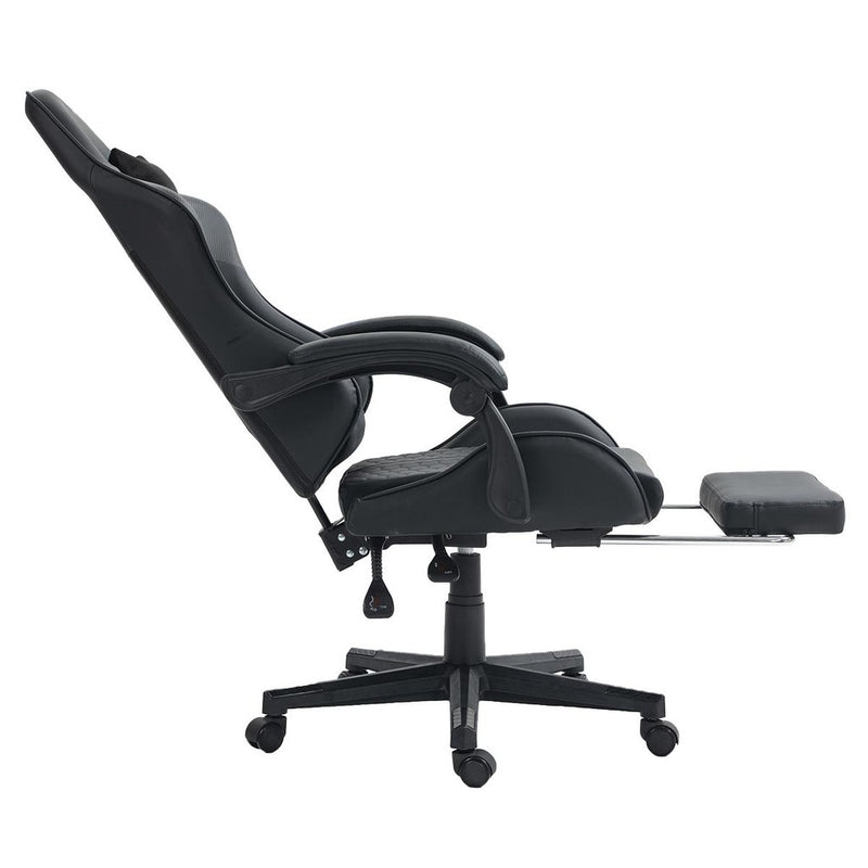 Cadeira Gamer SuperFrame Rocket, Reclinável, Preto,