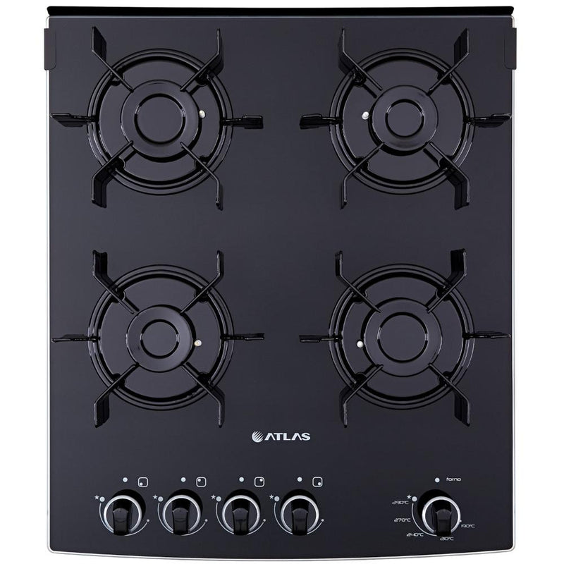 Fogão Atlas 4 Bocas preto