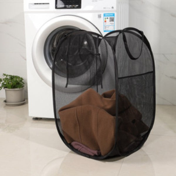 2 Pcs 40x40x70cm Cesto De Brinquedos Organizador Preto Cesto De Roupa Suja Dobrável