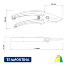 Conjunto Jardinagem Tramontina Com Pazinhas + Sacho + Tesouras de Poda