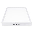 Kit 10 Painel Plafon Led Sobrepor 25w Quadrado Luz Forte