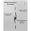 Lustre Pendente LED Em Espiral Moderno