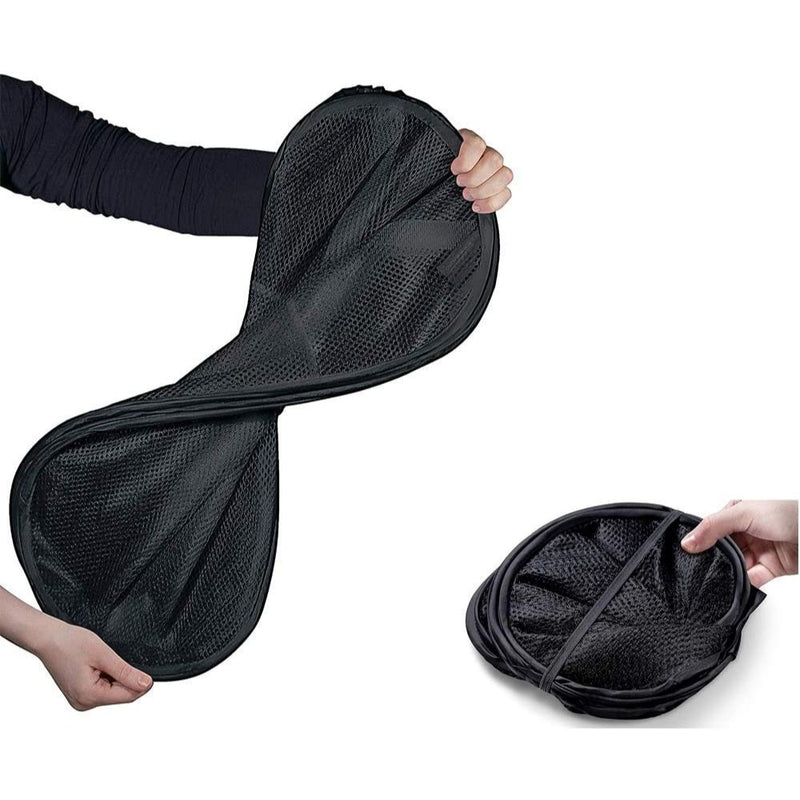 2 Pcs 40x40x70cm Cesto De Brinquedos Organizador Preto Cesto De Roupa Suja Dobrável